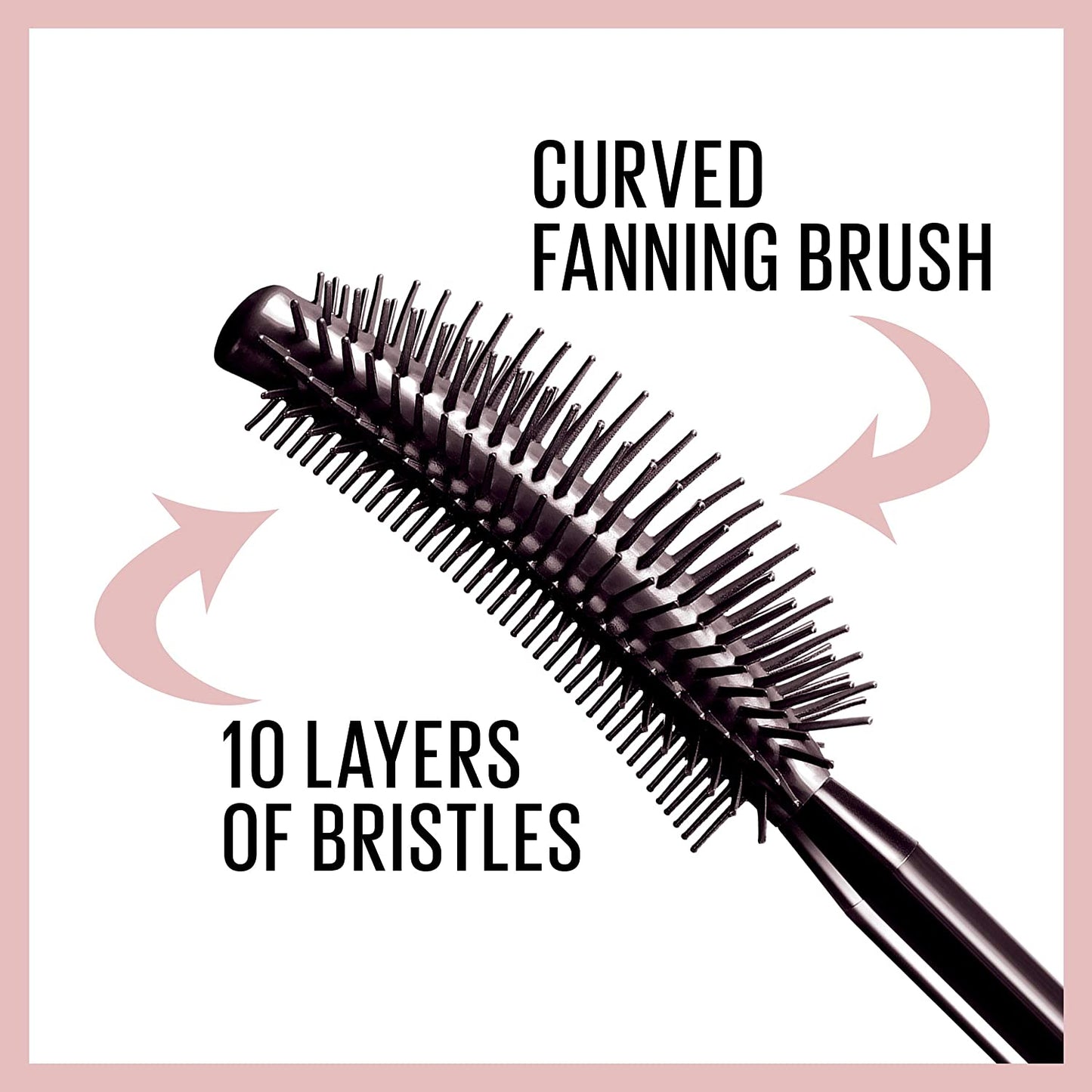 Lash Sensational Washable Mascara, Lengthening and Volumizing for a Full Fan Effect, Blackest Black, 1 Count