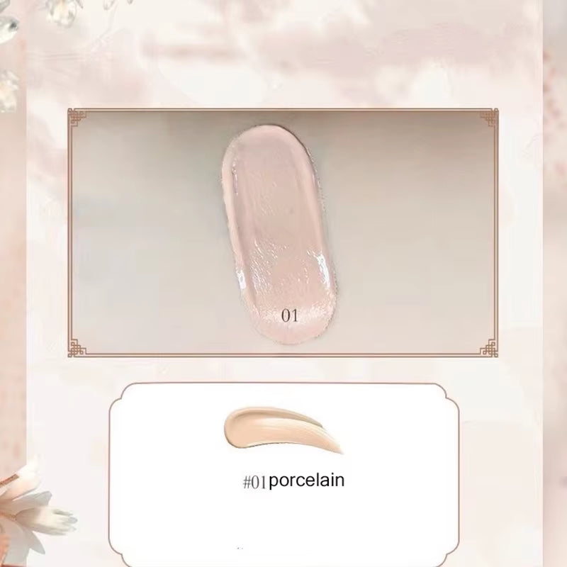 Flower Knows Air Cushion BB CC Cream Water Softening Oil-Control Makeup Base Foundation Light and Evenly Concealer