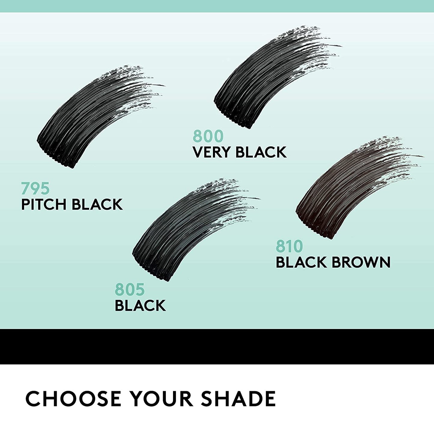 Lash Blast Clean Volume Mascara, Vegan Formula, Volumizing, Smudge-Proof, Cruelty Free, Very Black, 1 Count