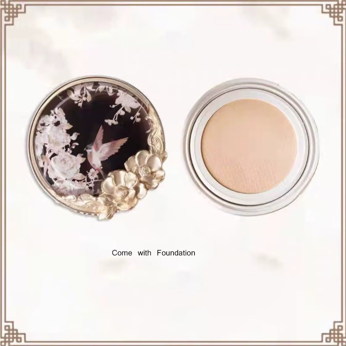 Flower Knows Air Cushion BB CC Cream Water Softening Oil-Control Makeup Base Foundation Light and Evenly Concealer