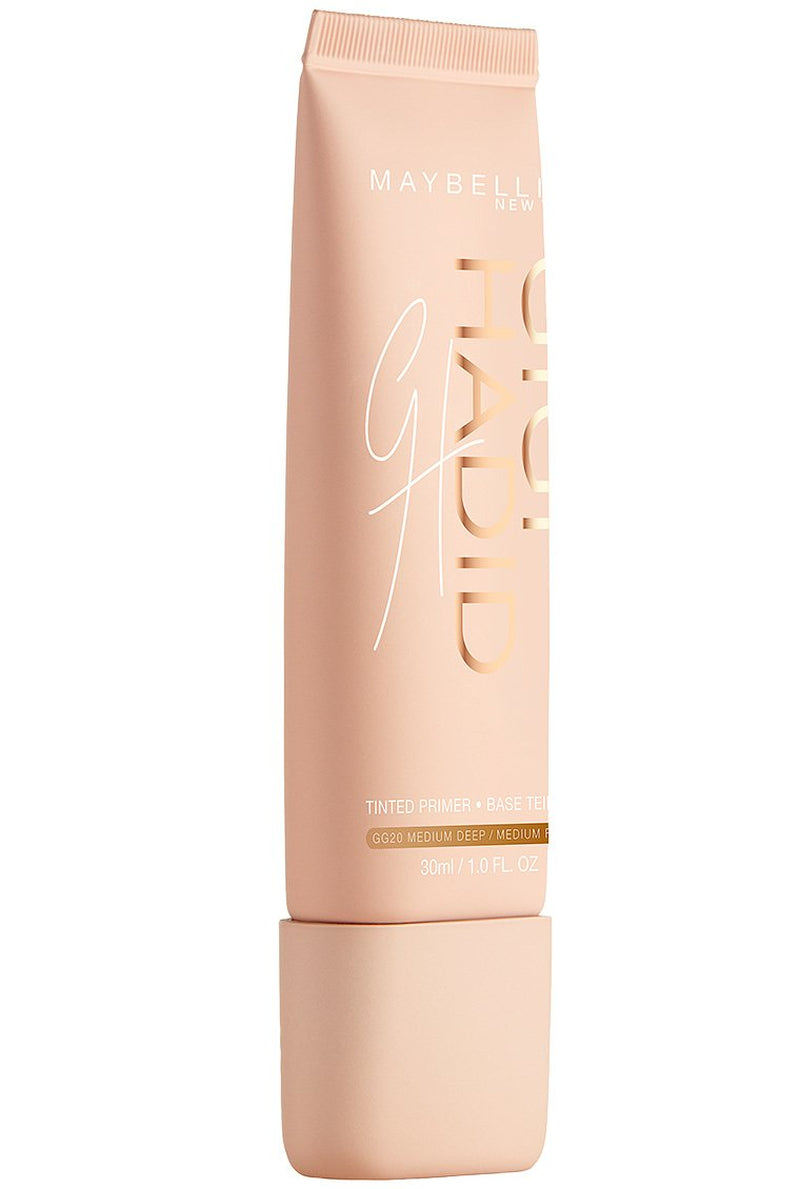 New York Gigi Hadid Tinted Primer, Medium Deep, 1 Ounce