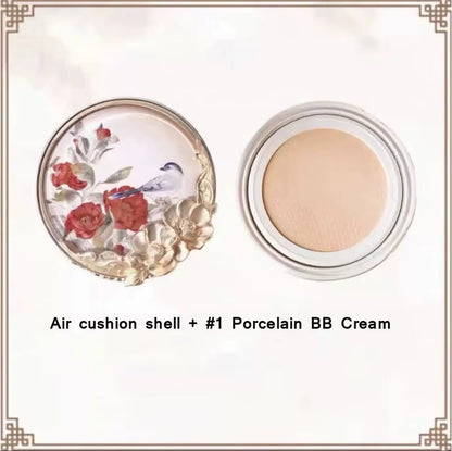 Flower Knows Air Cushion BB CC Cream Water Softening Oil-Control Makeup Base Foundation Light and Evenly Concealer