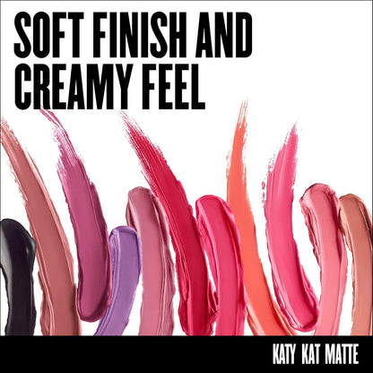 Katy Kat Matte Lipstick Created by Katy Perry Maroon Meow, .12 Oz (Packaging May Vary)