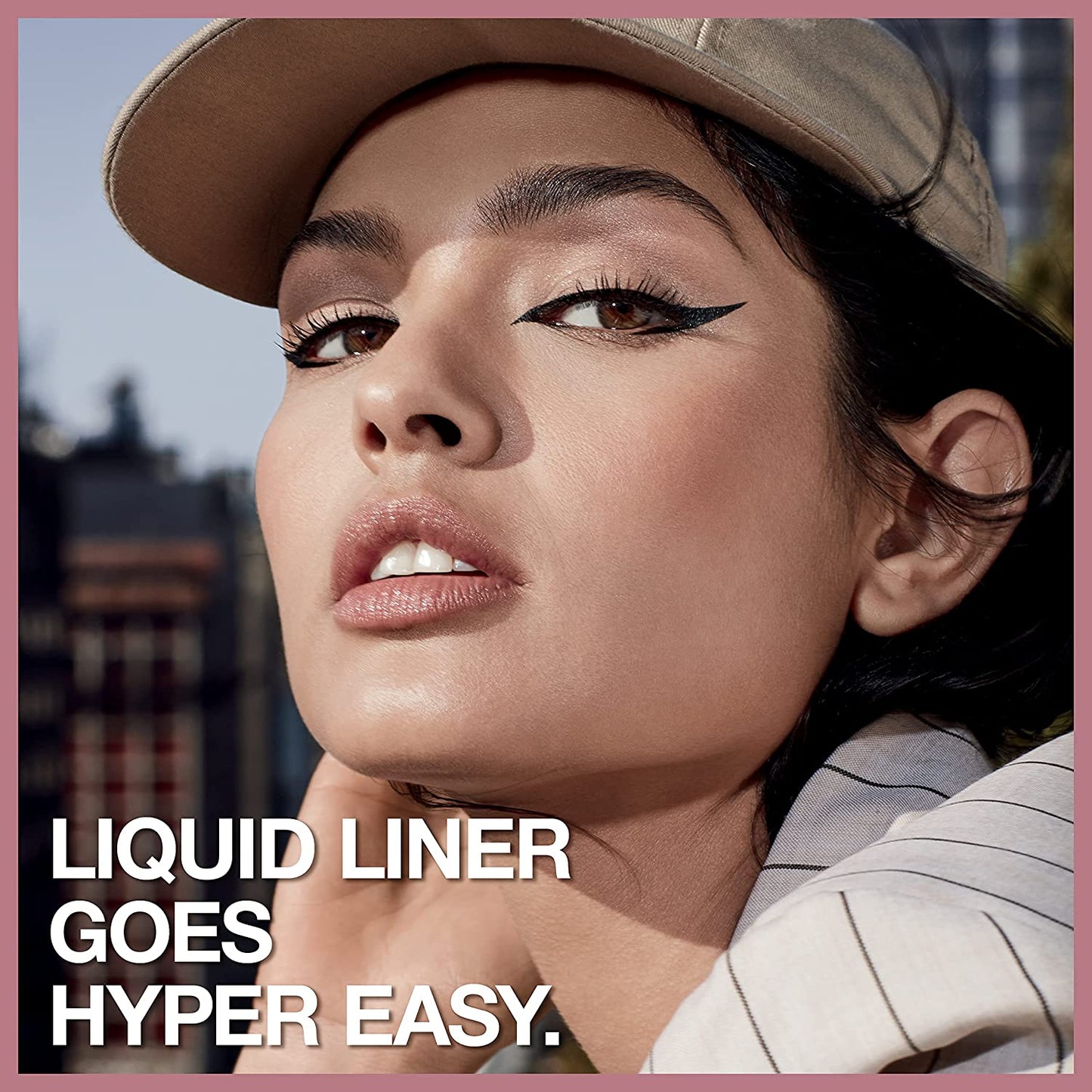 Hyper Easy Liquid Pen No-Skip Eyeliner, Satin Finish, Waterproof Formula, Pitch Black, 0.018 Fl Oz