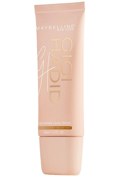 New York Gigi Hadid Tinted Primer, Medium Deep, 1 Ounce