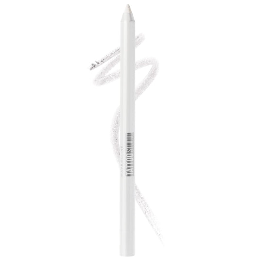 Tattoostudio Long-Lasting Sharpenable Eyeliner Pencil, Glide on Smooth Gel Pigments with 36 Hour Wear, Waterproof, Polished White, 1 Count