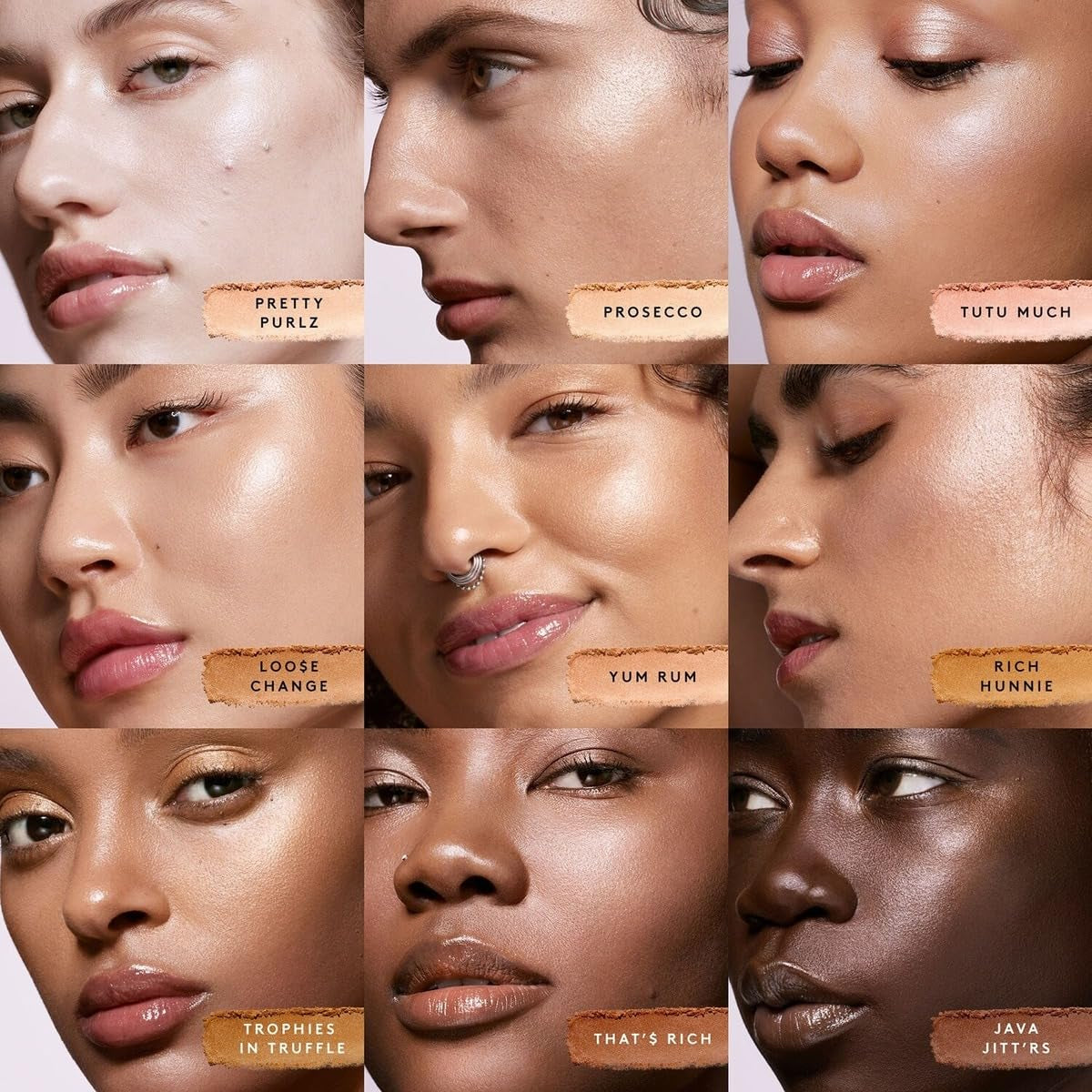 Demi Glow Light-Diffusing Highlighter, 0.16 OZ (04 Loo$E Change - Soft Light Copper Shimmer, .16OZ)