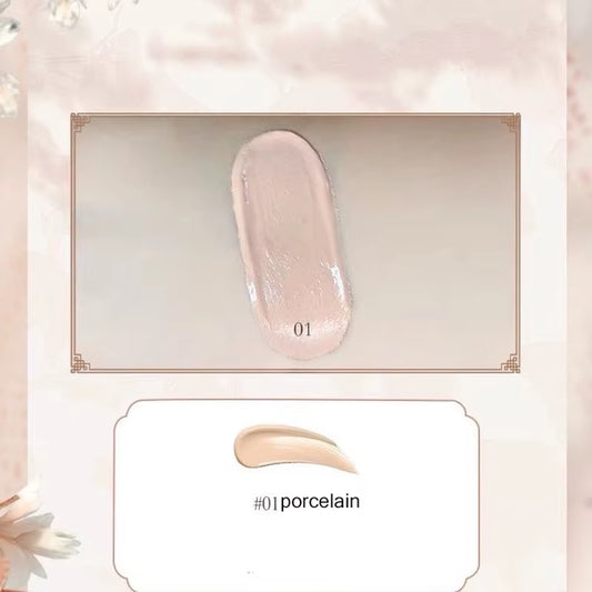 Flower Knows Air Cushion BB CC Cream Water Softening Oil-Control Makeup Base Foundation Light and Evenly Concealer