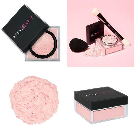 BEAUTY Easy Bake Loose Baking & Setting Powder Full Size - CHERRY BLOSSOM (Sheer Soft Pink)