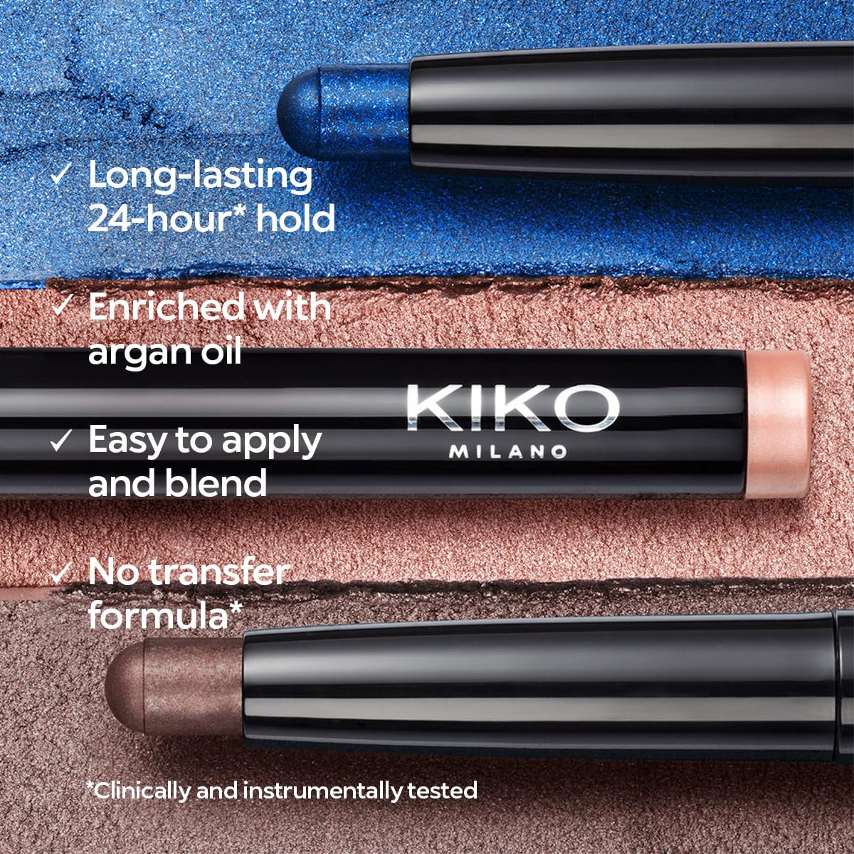Kiko Milano Long Lasting Eyeshadow Stick | Creamy Formula and Extreme Hold