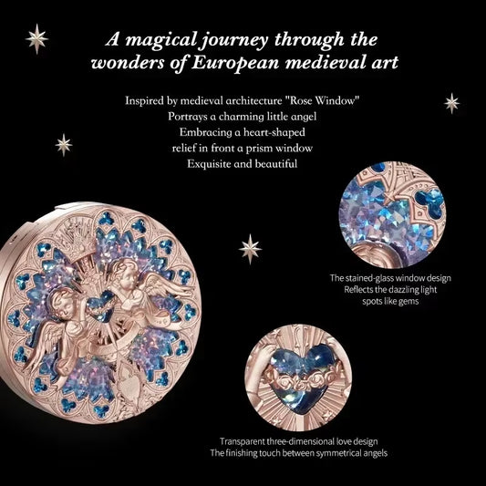 Flower Knows Little Angel Collection Relief Highlight Face Powder Iluminador Makeup Contour Highlighter Palette 8G/0.3Fl.Oz