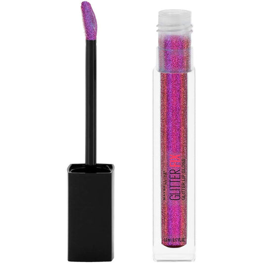 Lip Studio Glitter Fix Glitter Lip Gloss Makeup, Wicked Tease, 0.17 Fl. Oz.