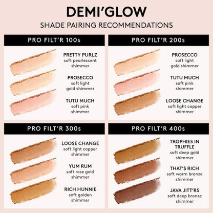 Demi Glow Light-Diffusing Highlighter, 0.16 OZ (04 Loo$E Change - Soft Light Copper Shimmer, .16OZ)