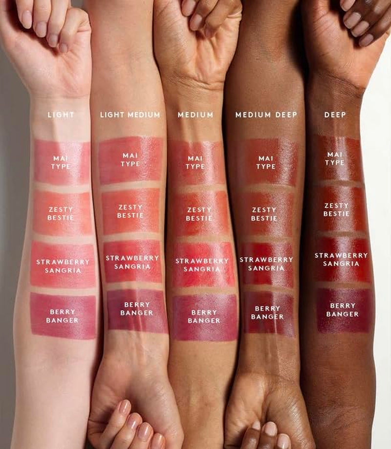 by Rihanna Poutsicle Hydrating Lip Stain Strawberry Sangria